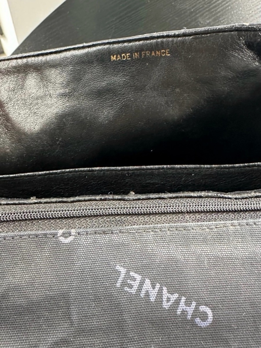 CHANEL Black Quilted Lambskin Shoulder Bag with Gold Hardware - Picture 6 of 13